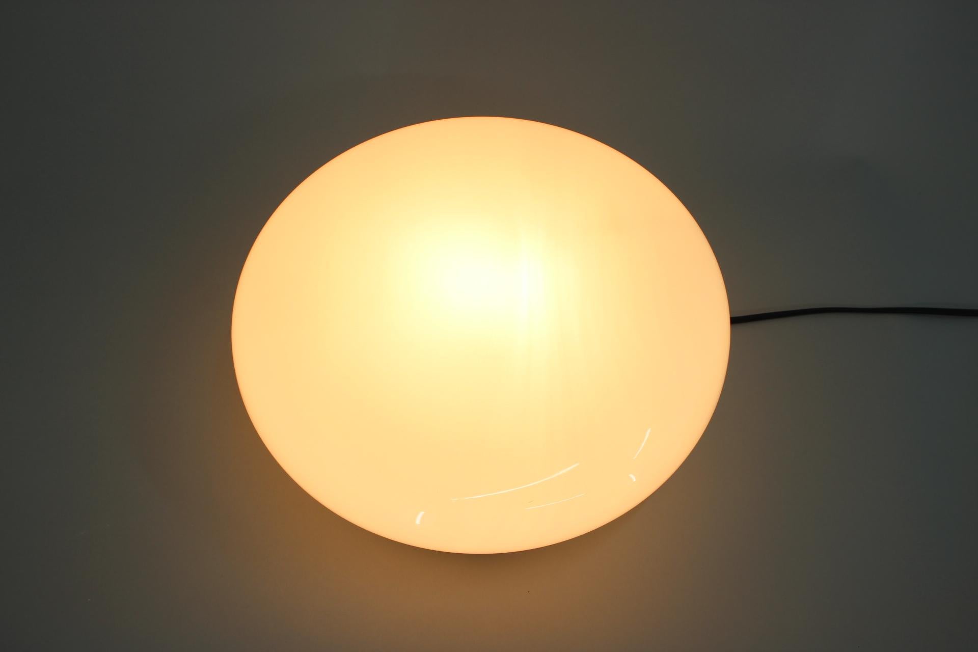 Late 20th Century Midcentury Wall or Ceiling Lamp, Flushmount, 1970s, Up to 7 Pieces For Sale