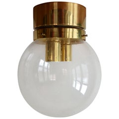 Midcentury Wall or Ceiling Lamp from Kamenicky Senov, 1970s Midcentury Wall or Ceiling Lamp from Kamenicky Senov, 1970s