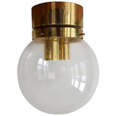 Midcentury Wall or Ceiling Lamp from Kamenicky Senov, 1970s Midcentury Wall or Ceiling Lamp from Kamenicky Senov, 1970s