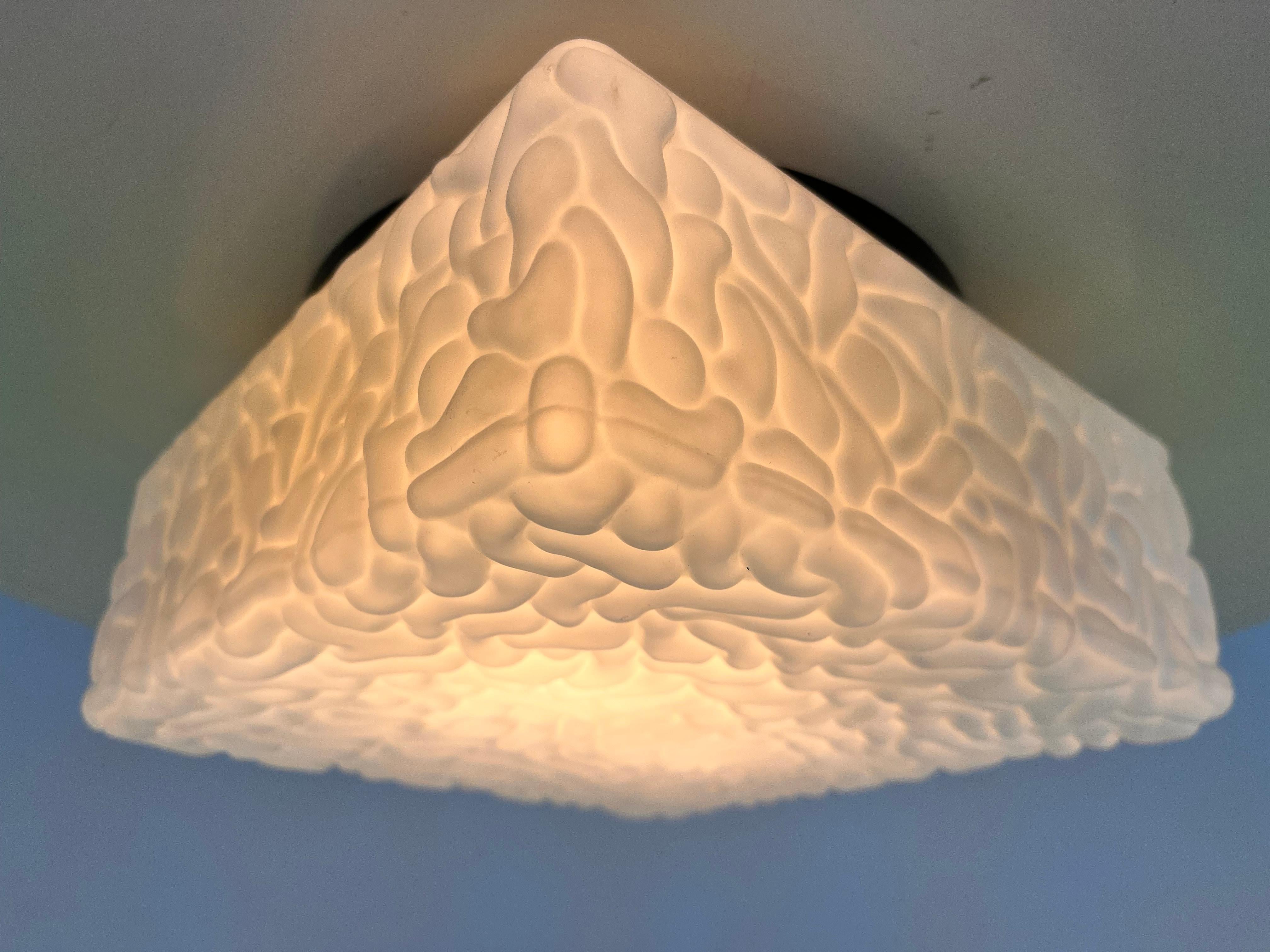 Late 20th Century Midcentury Wall or Ceiling Lamps, Flushmount, 1970s - up to 15 pieces For Sale