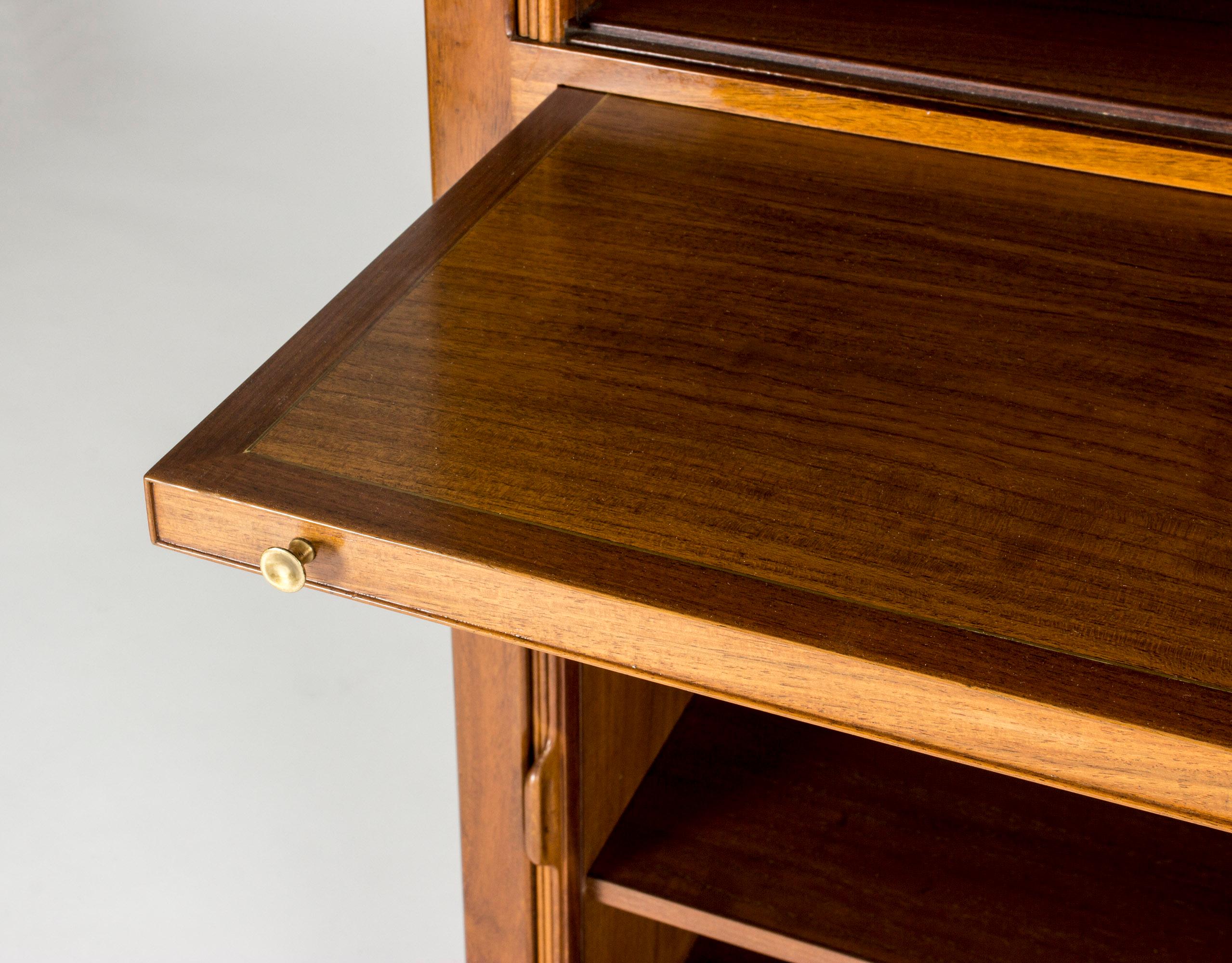 Midcentury Walnut Cabinet by Carl-Axel Acking 4