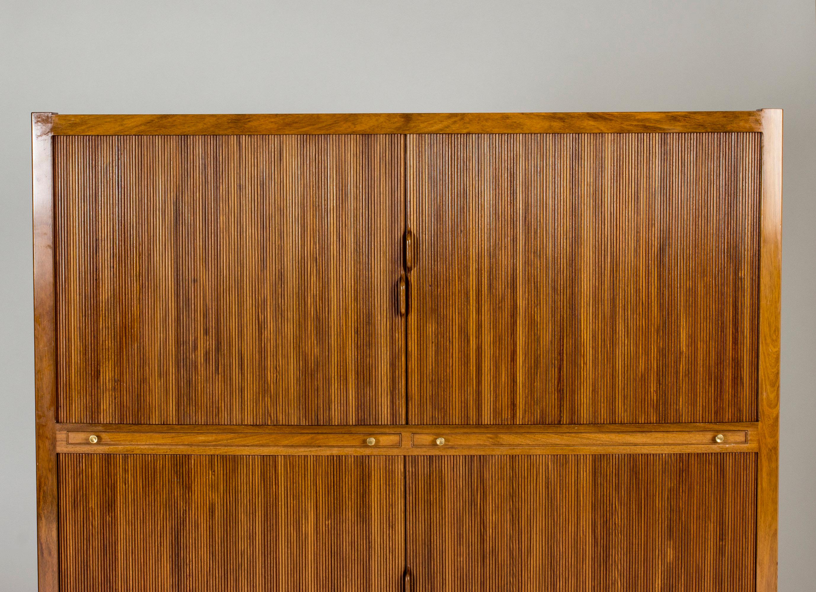 Midcentury Walnut Cabinet by Carl-Axel Acking In Excellent Condition In Stockholm, SE