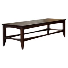 Midcentury Scandinavian Walnut Coffee Table, Refinished