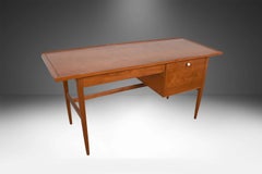 MidCentury Walnut Desk Kipp Stewart for Drexel Declaration