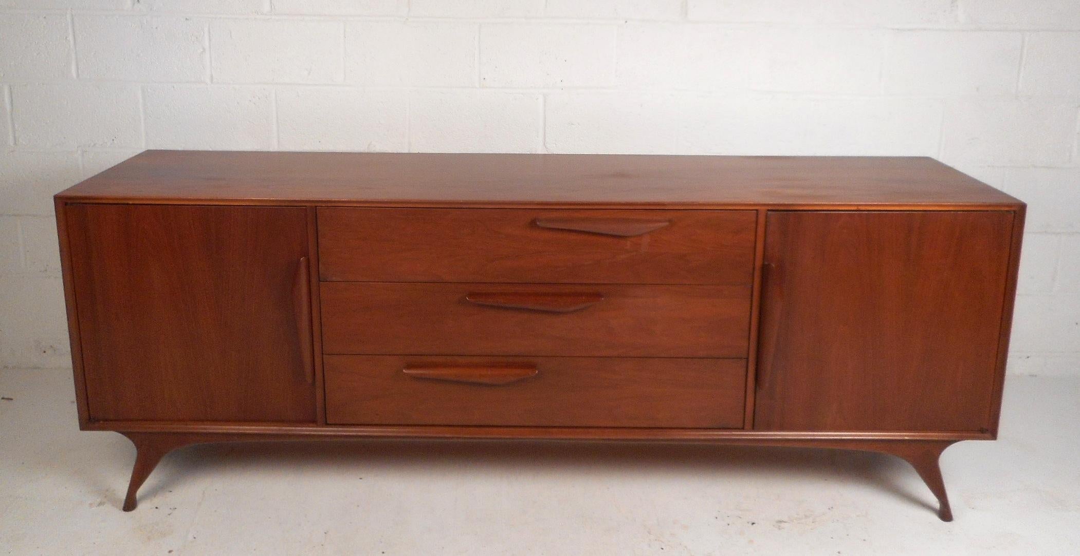 Mid-Century Modern Midcentury Walnut Dresser