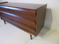 Midcentury Walnut First Edition Dresser by Altavista Lane
