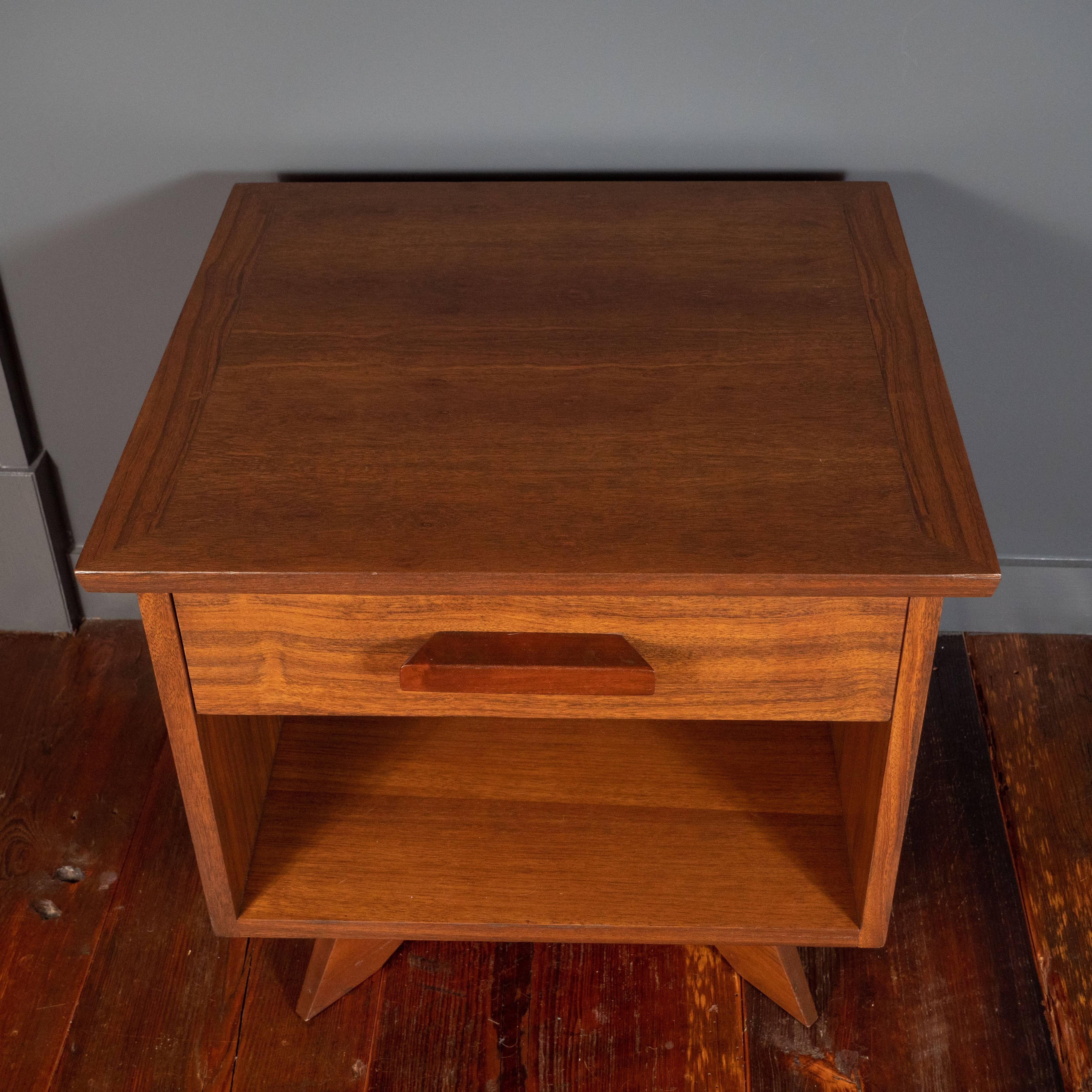 Mid-Century Modern Midcentury Walnut Side Table by George Nakashima for Widdicomb Furniture Co.