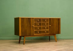 Midcentury Walnut Sideboard from Morris of Glasgow, 1950s