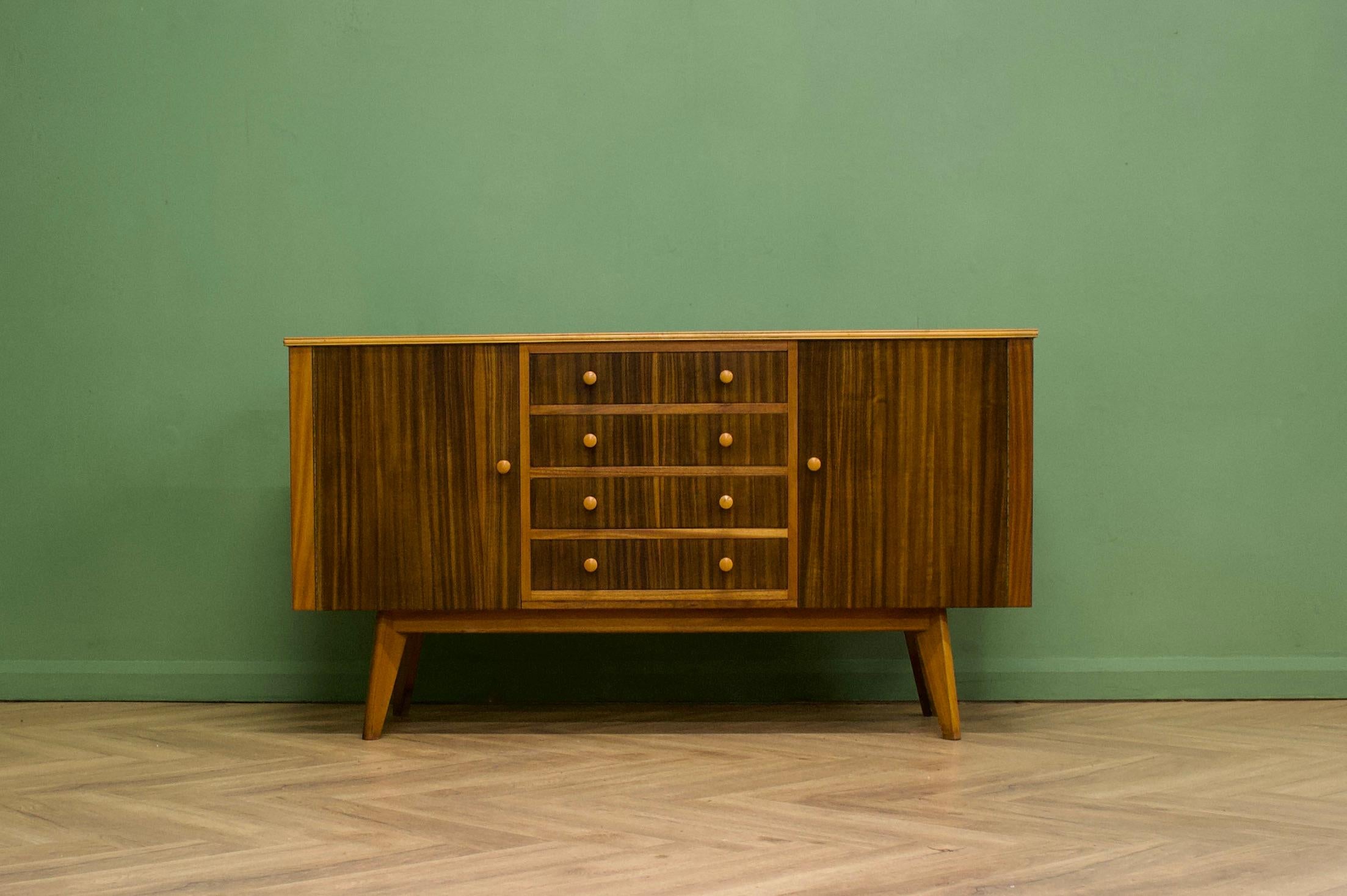 Mid-Century Modern Midcentury Walnut Sideboard from Morris of Glasgow, 1950s For Sale
