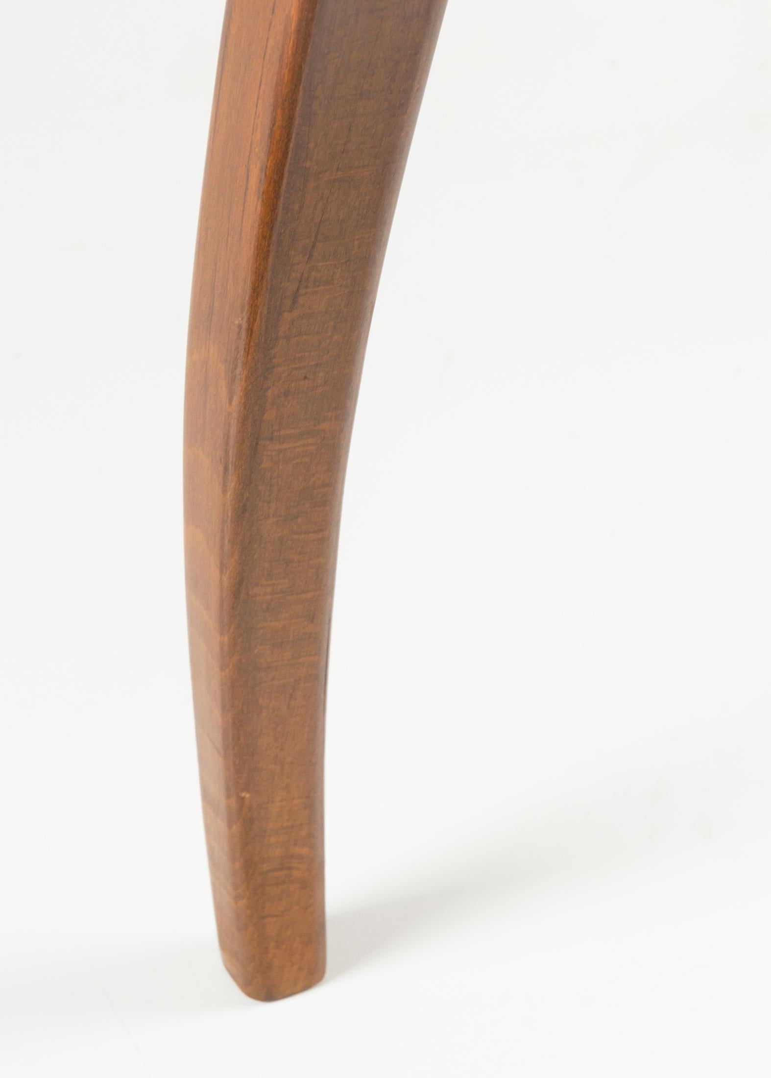 Midcentury Walnut Spiderleg Side Table H259 by Jindrich Halabala, UP 4