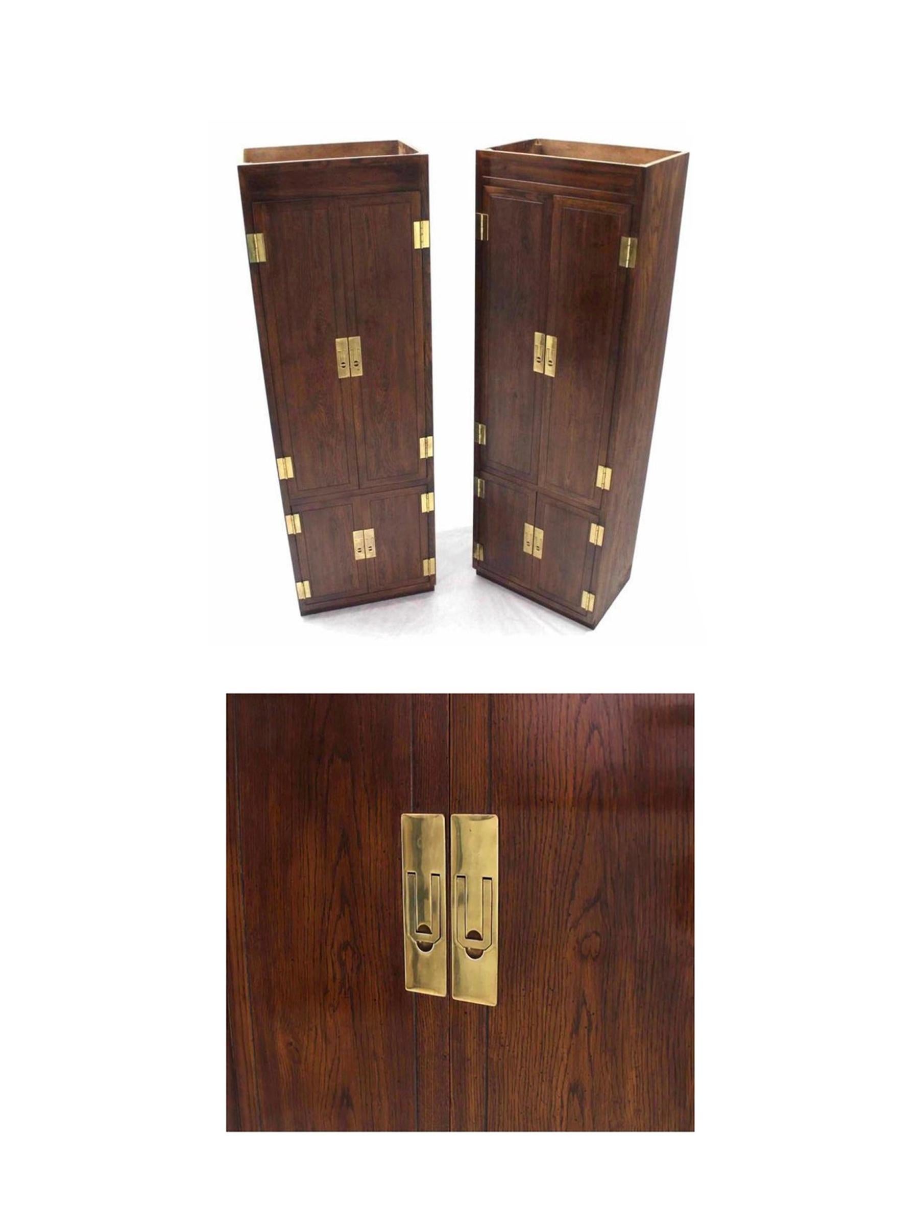 Mid-20th Century Midcentury Walnut Tallboy Cabinet by Henredon (IN STOCK) For Sale
