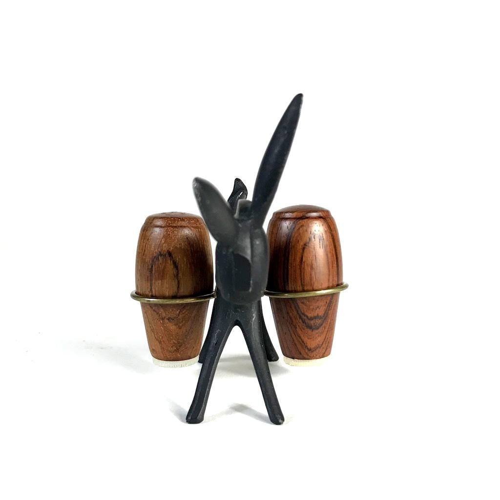 vintage donkey salt and pepper shakers