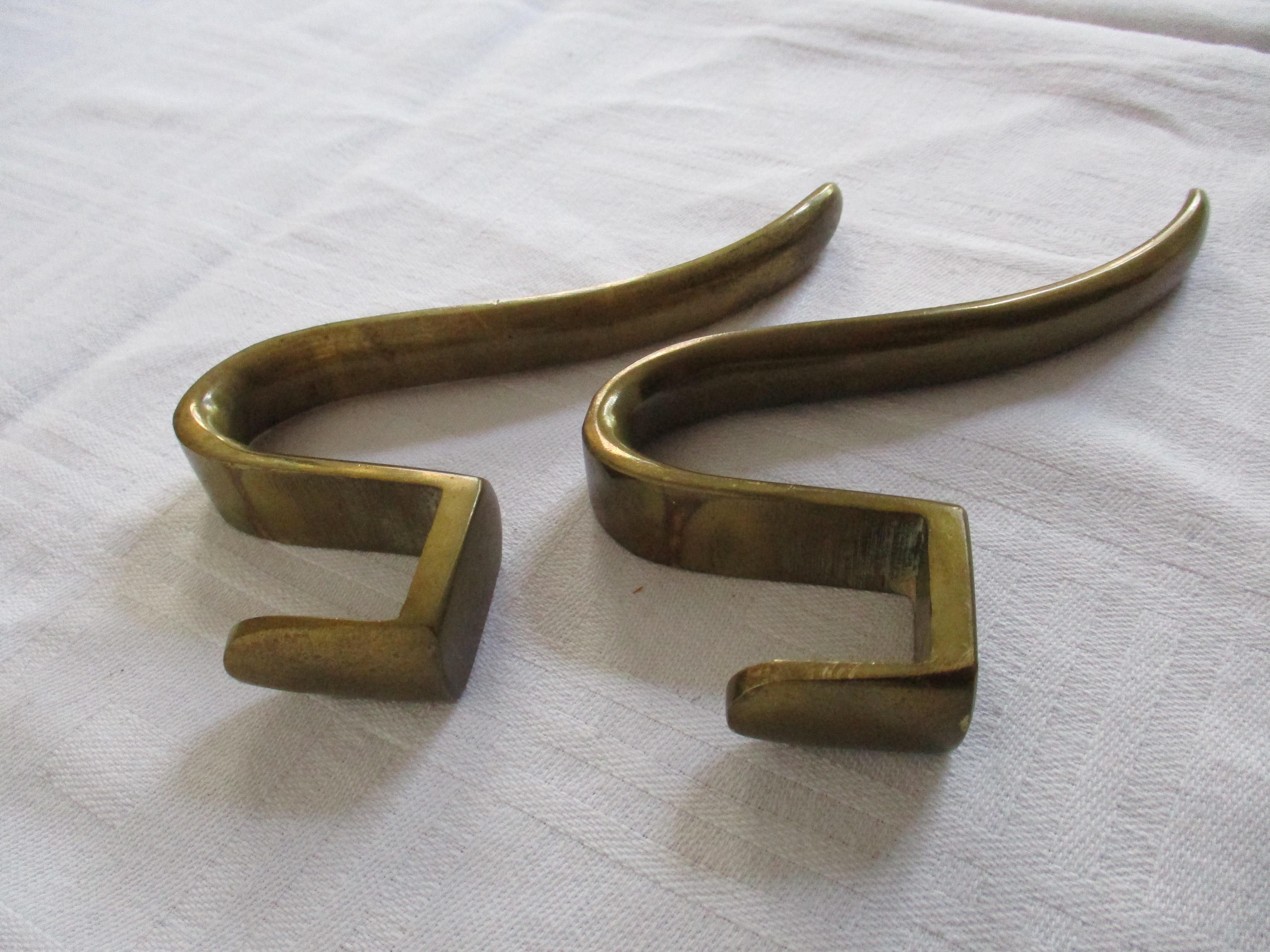Hand-Crafted Midcentury Wardrobe Hooks For Sale