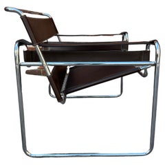 Vintage Midcentury Wassily Chair for Knoll Brown