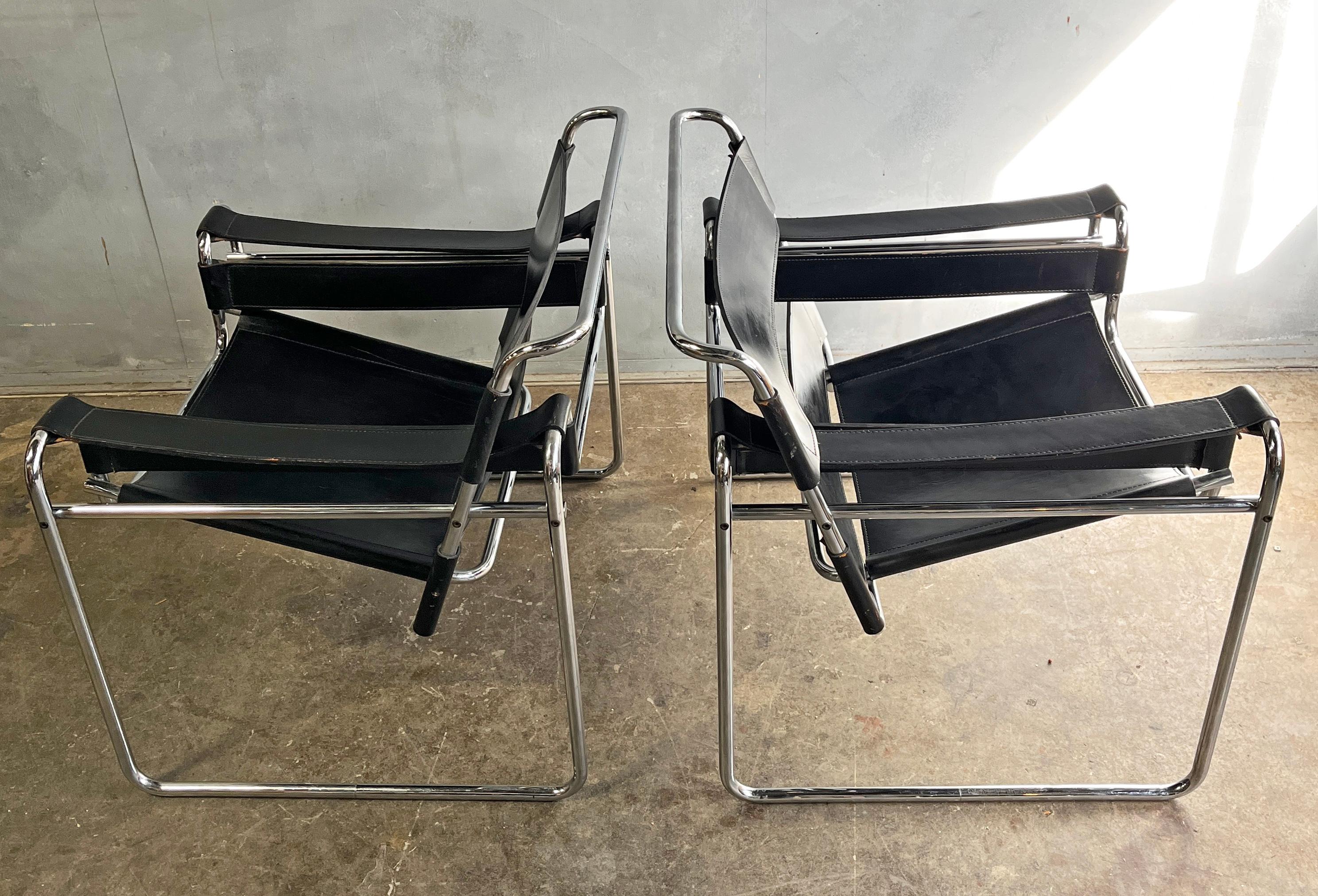 American Mid-Century Wassily Chairs