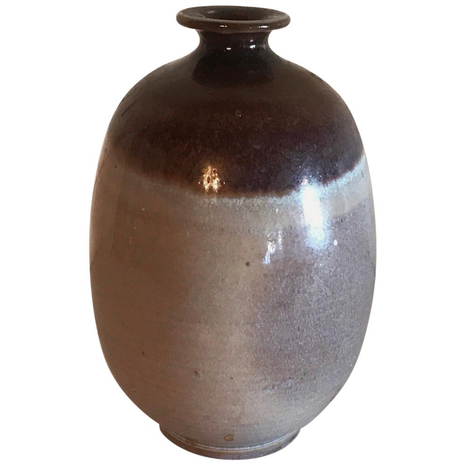 Midcentury Weed Pot Ceramic Vintage Pottery Studio Art For Sale