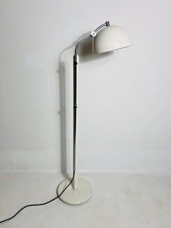 Midcentury White Bauhaus Floor Lamp, Germany, 1970s