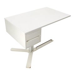 Midcentury White Desk by Antonello Mosca for Sormani, 1960s