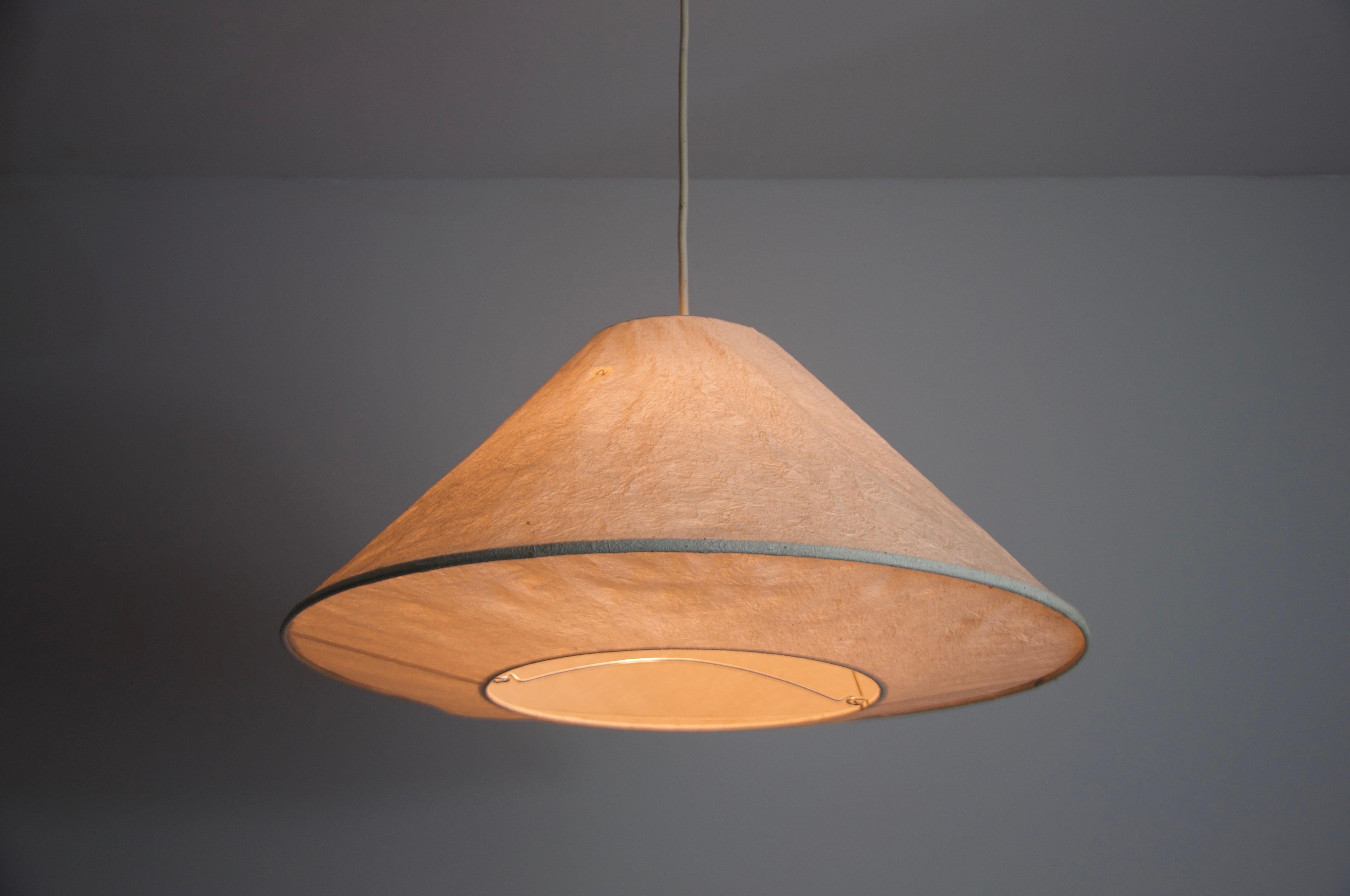 Weiße Mid-Century-Pendelleuchte, 1960er Jahre, Deutschland im Angebot 6