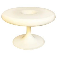 Midcentury White Plastic Kantarelli Coffee Table by Eero Aarnio for Asko, 1965