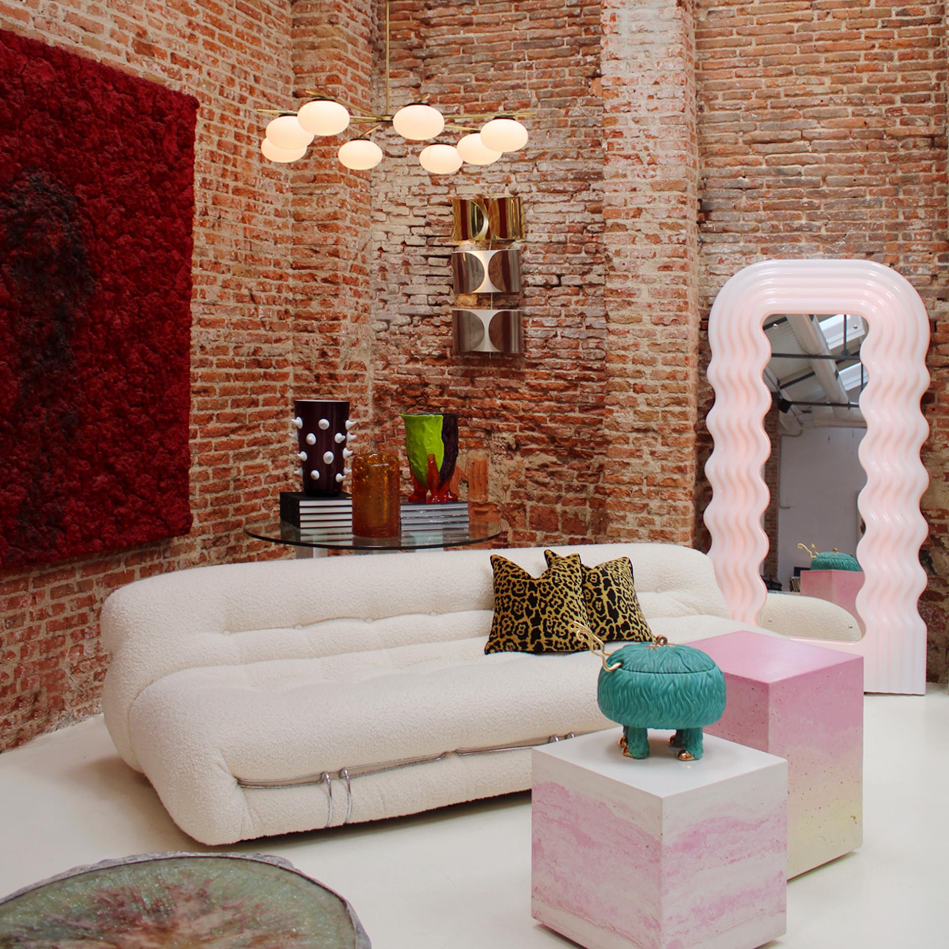 Canapé Soriana et 2 fauteuils du milieu du siècle dernier par Tobia Scarpa pour Cassina en vente 8