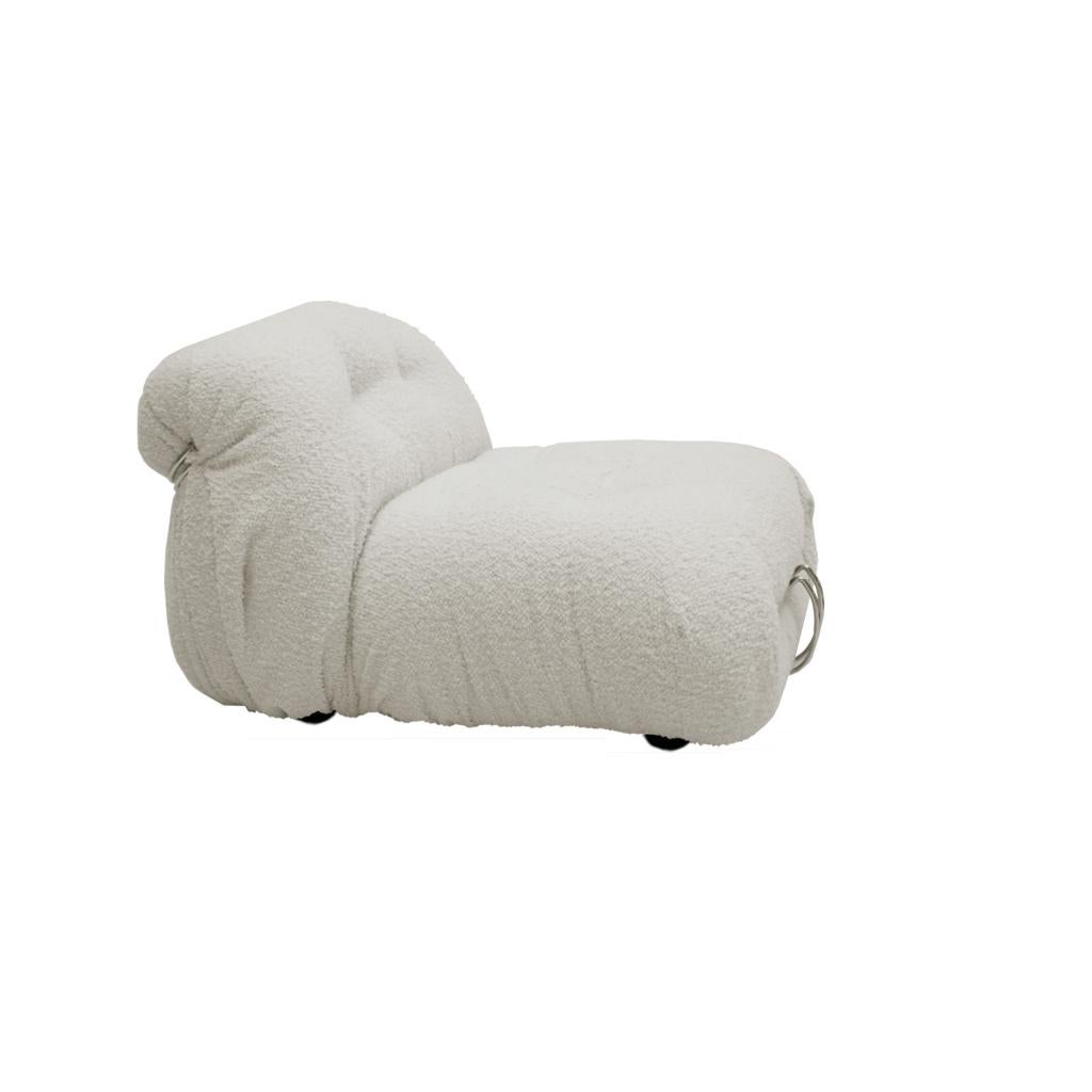 Milieu du XXe siècle Canapé Soriana et 2 fauteuils du milieu du siècle dernier par Tobia Scarpa pour Cassina en vente