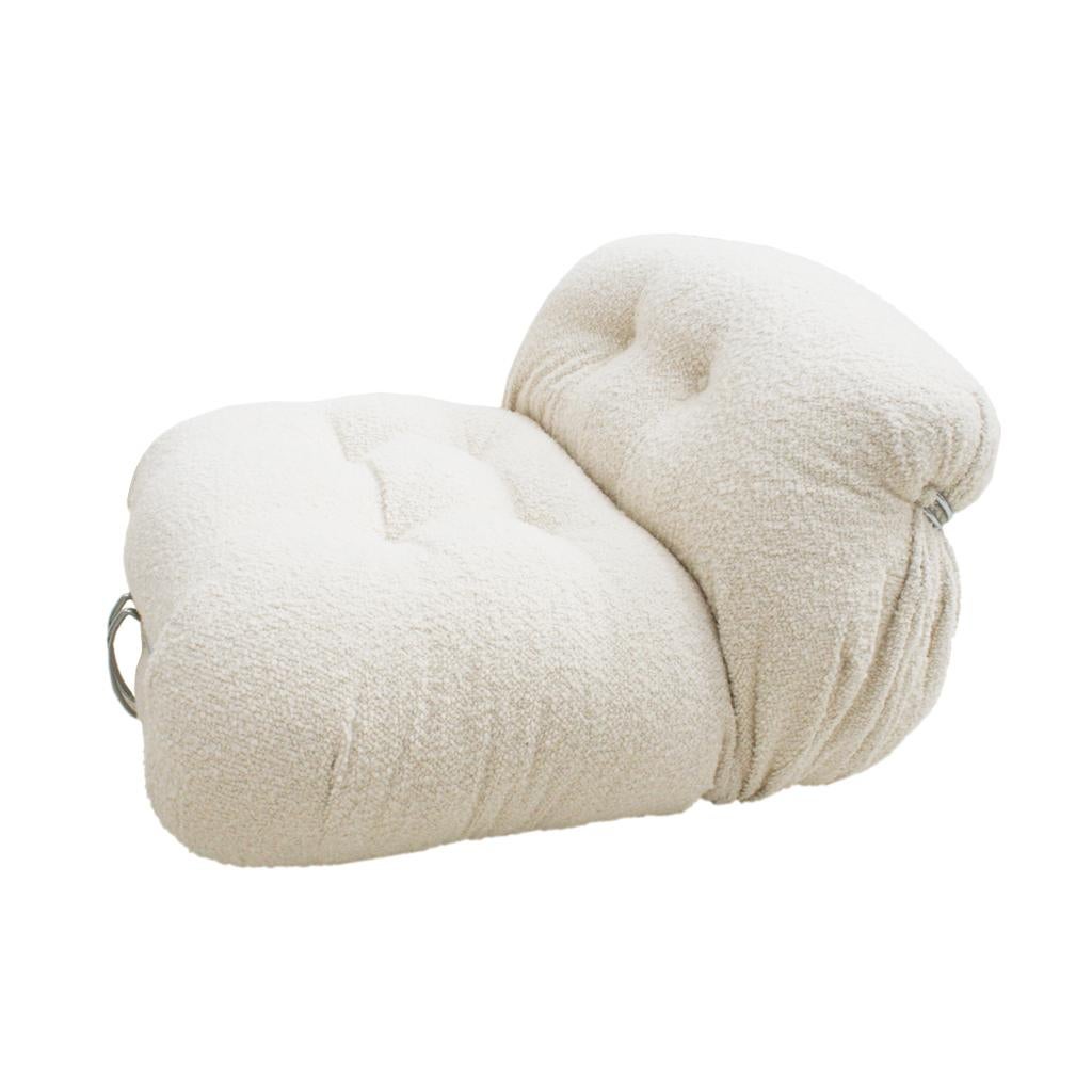 Canapé Soriana et 2 fauteuils du milieu du siècle dernier par Tobia Scarpa pour Cassina en vente 1