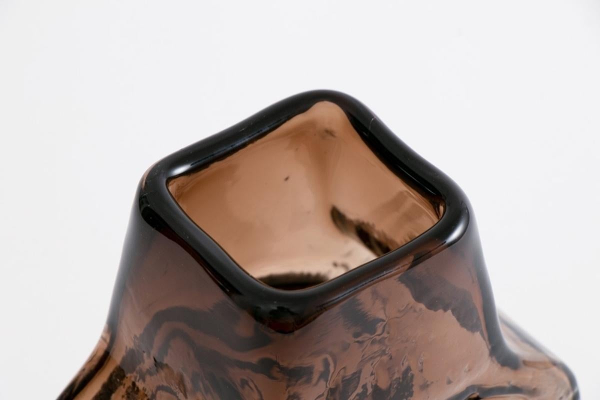 Midcentury Whitefriars Cello Vase by Geoffrey Baxter, c.1960 In Good Condition For Sale In London, GB