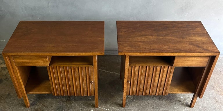 Midcentury Widdicomb Night Stands or Side Tables For Sale 3
