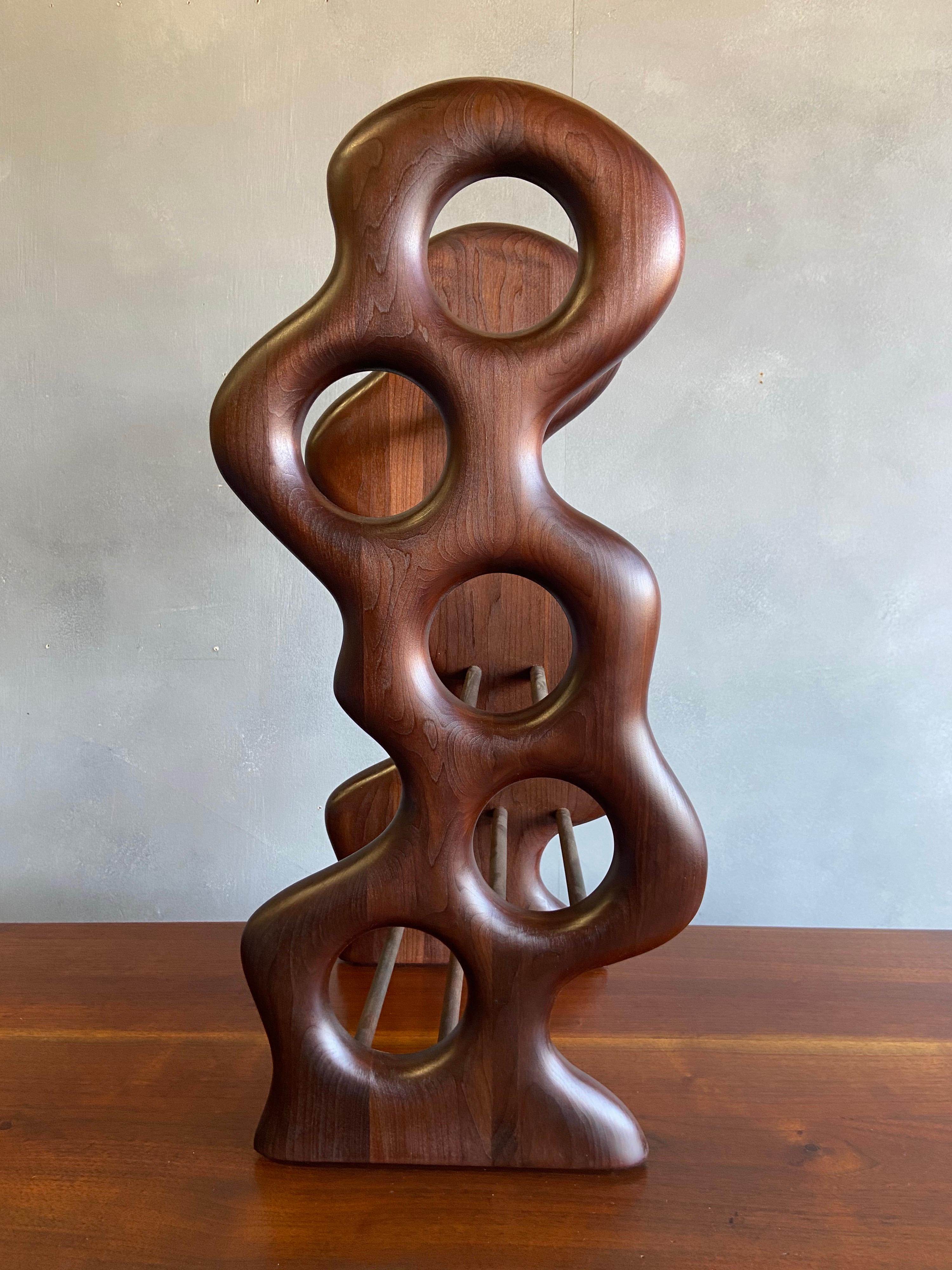 Midcentury Wine Racks by Dean Santner For Sale 1