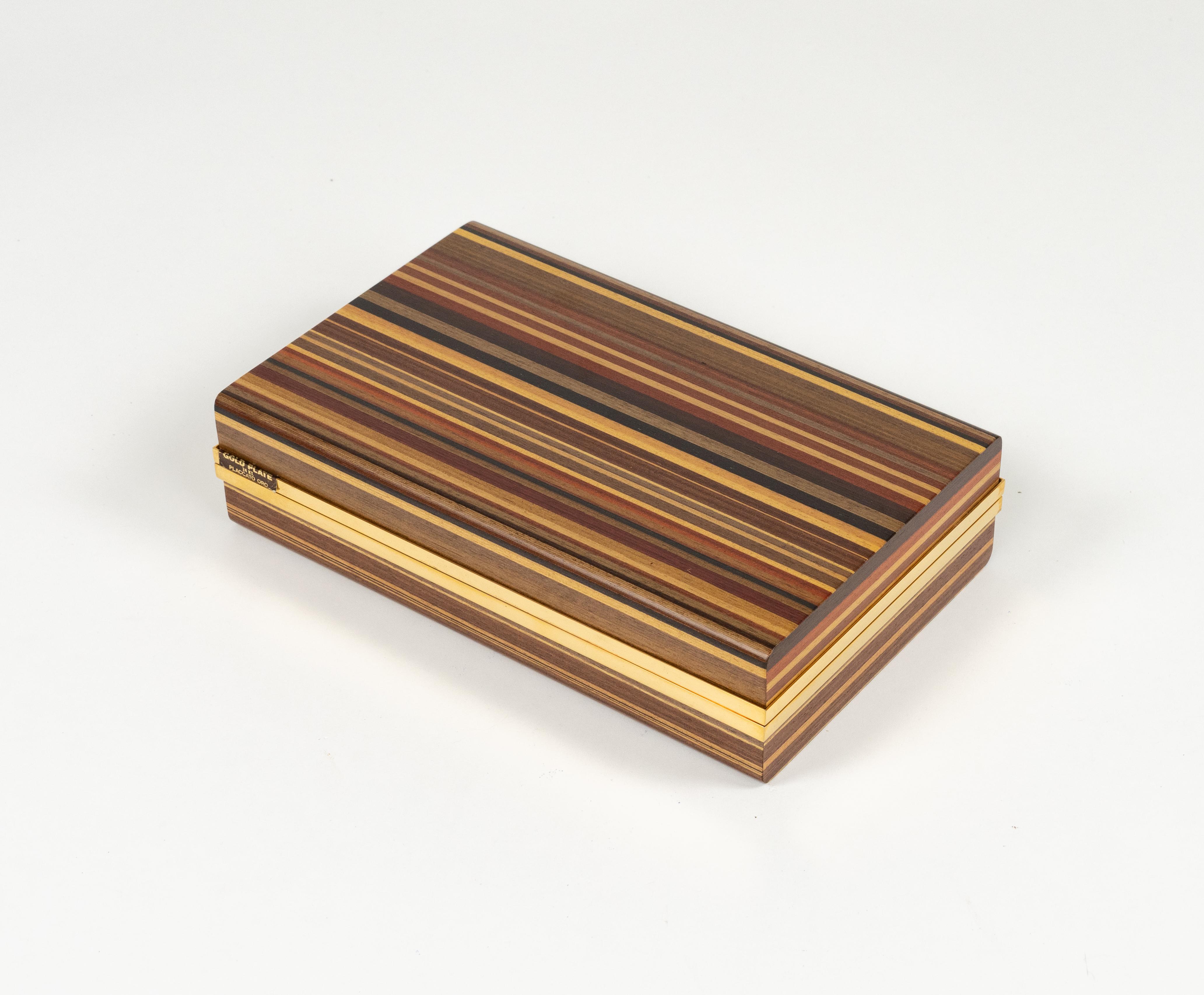 Boîte 24 KT de style Afra & Tobia Scarpa, Italie, années 1970 en vente 3