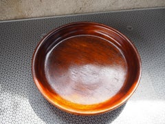 Midcentury Wood Tray, Czechoslovakia, 1970s