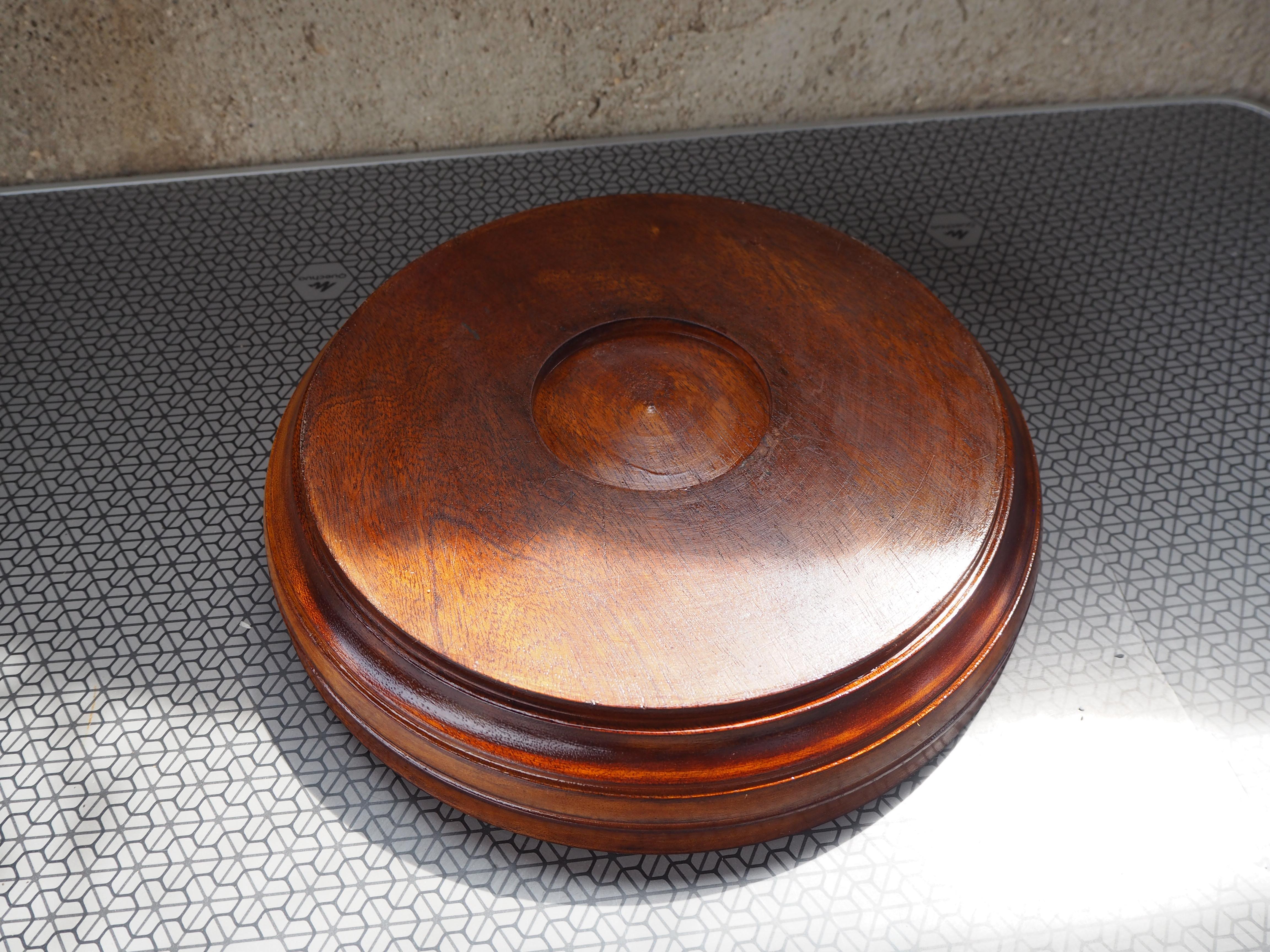 Midcentury Wood Tablett, Tschechoslowakei, 1970er Jahre im Angebot 2