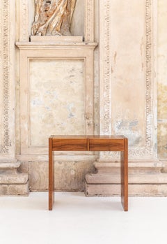 Schreibtisch aus Holz aus der Mitte des Jahrhunderts, entworfen von Giuseppe Rivadossi, Italien 1970
