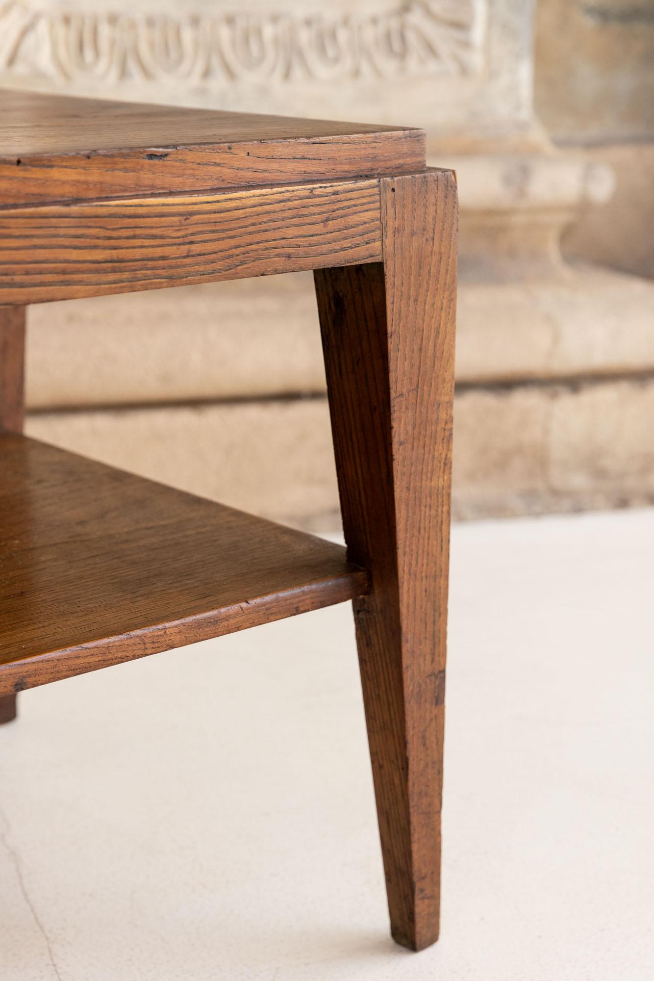 Mid-20th Century Midcentury wooden coffee table, Italy 1950 For Sale