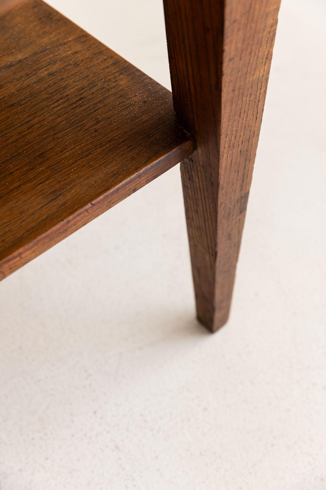 Midcentury wooden coffee table, Italy 1950 For Sale 1