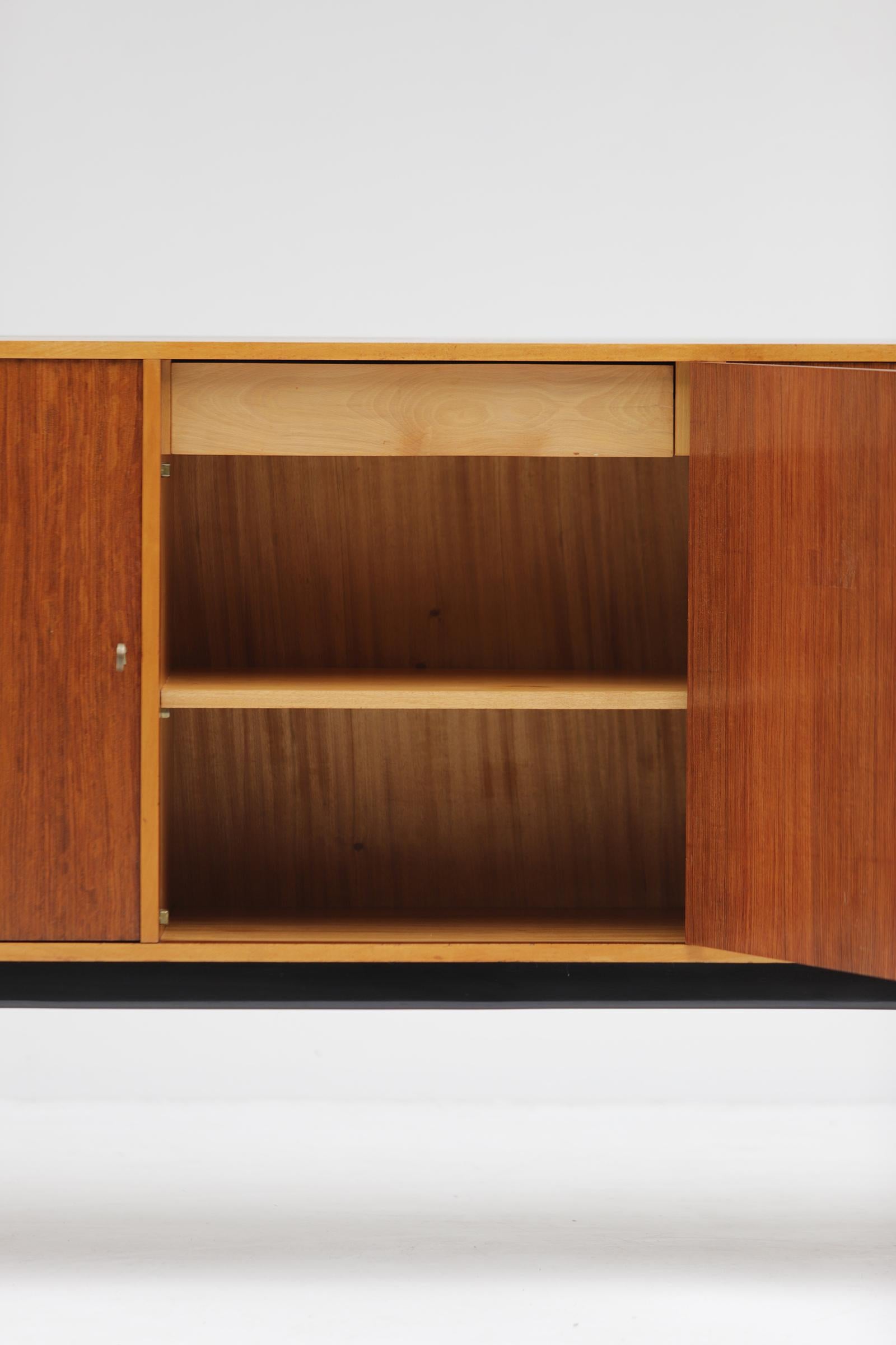 midcentury wooden sideboard by Alfred Hendrick for Belform 1958 4
