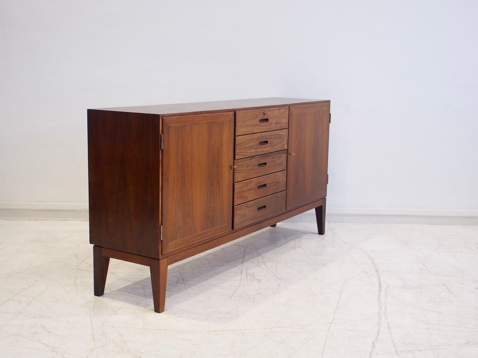 Midcentury Wooden Sideboard by Kaj Winding 8