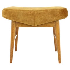 Midcentury Wooden Stool or Footstool/ ULUV, 1960s, Czechoslovakia