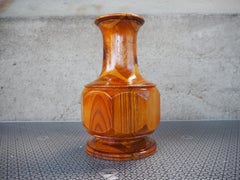Midcentury Wooden Vase, Europe, 1960s
