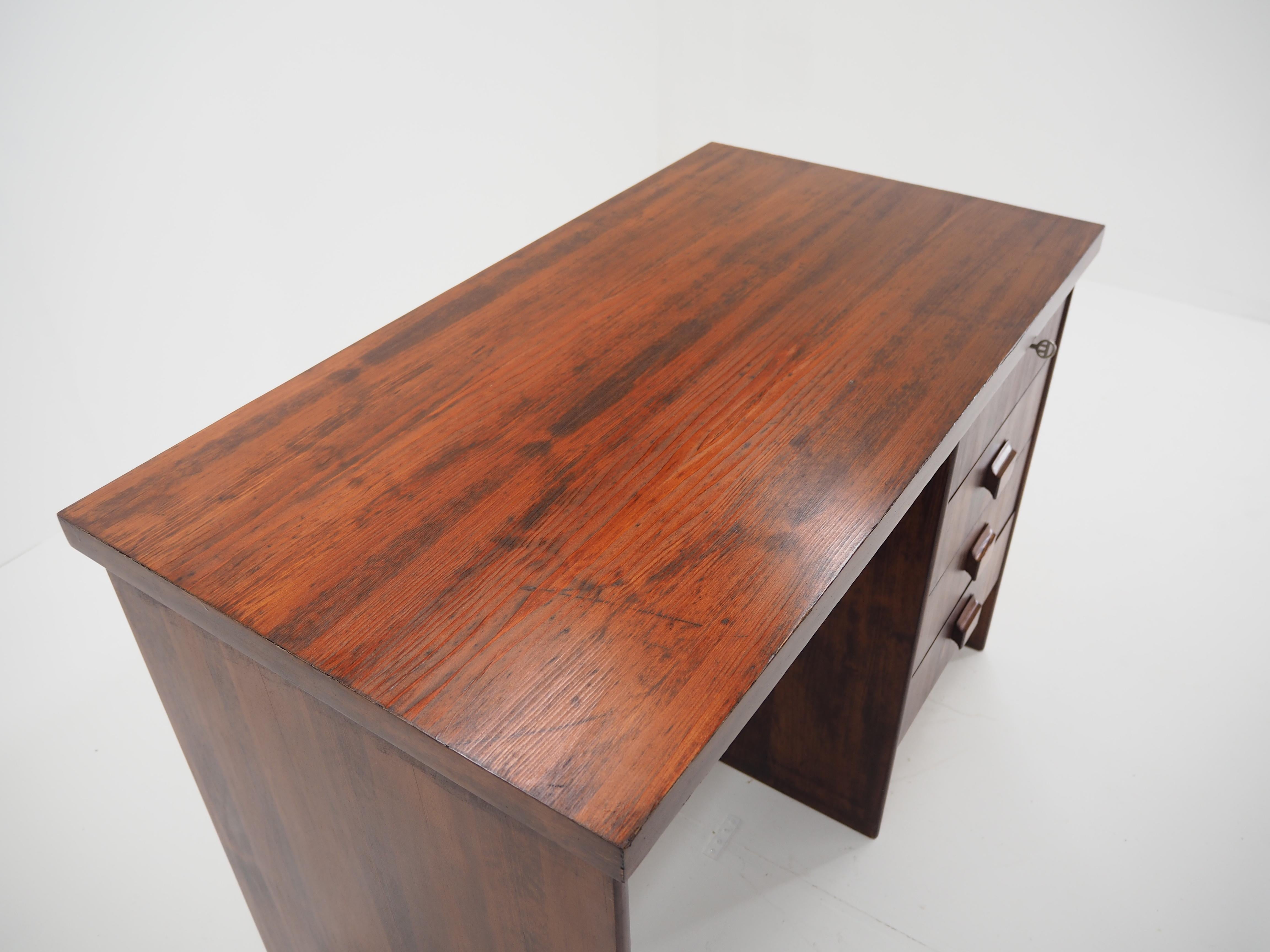 Midcentury Working Desk, Table, Czechoslovakia, the 1960s 3