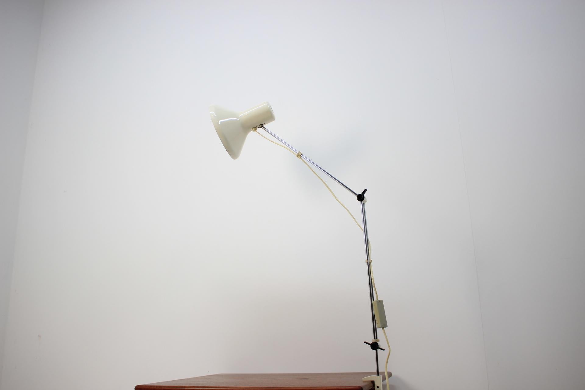 Midcentury Working Table Lamp Napako, Josef Hurka, 1970s In Good Condition For Sale In Praha, CZ