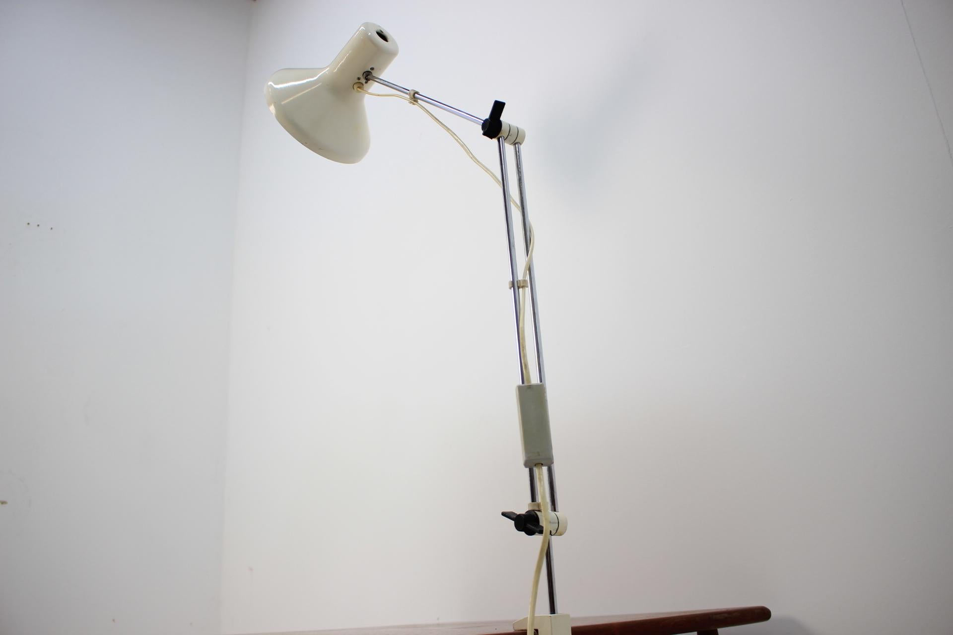 Late 20th Century Midcentury Working Table Lamp Napako, Josef Hurka, 1970s For Sale