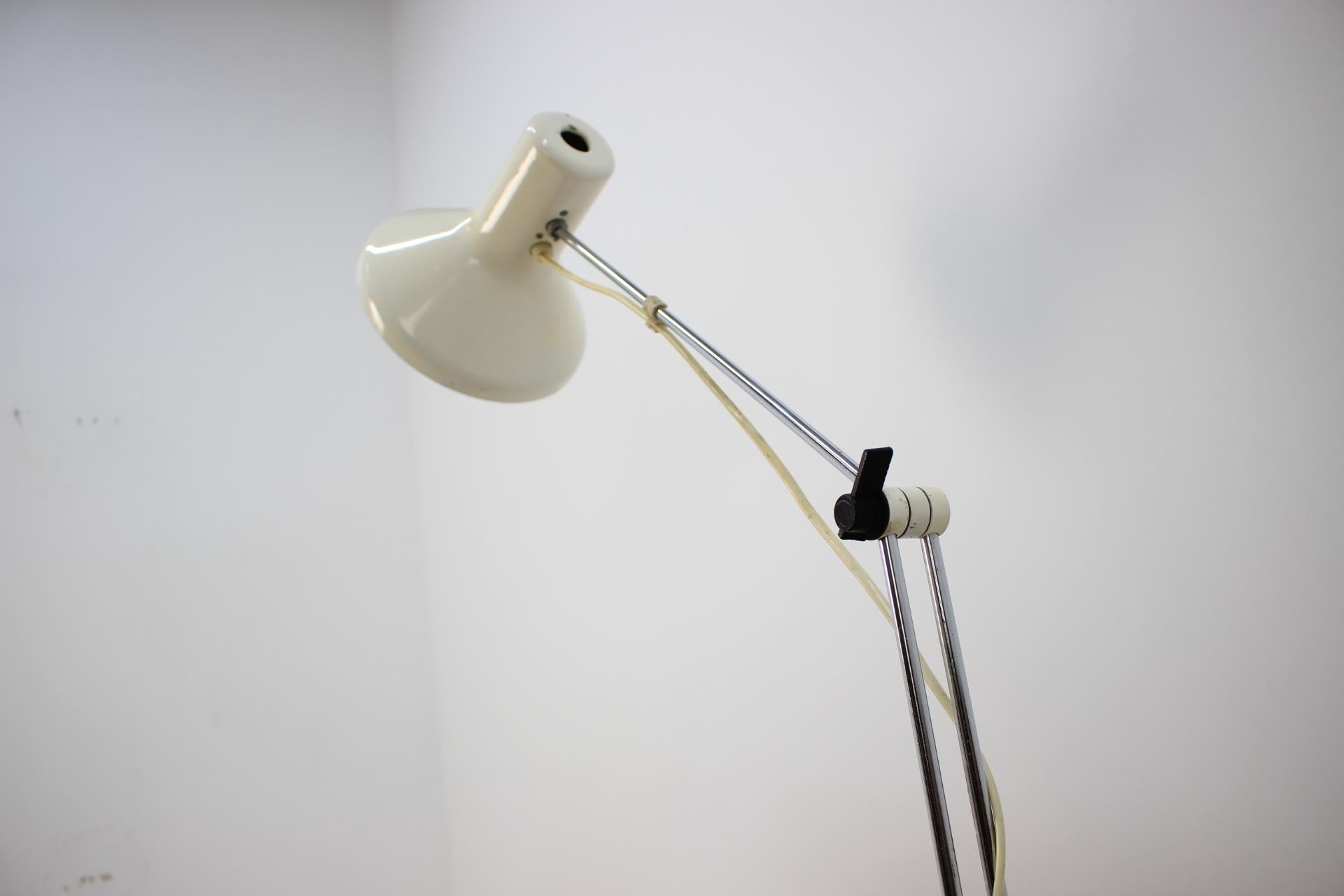 Metal Midcentury Working Table Lamp Napako, Josef Hurka, 1970s For Sale