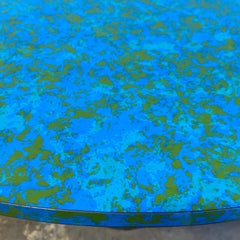 Midcentury World Laminate Top Table