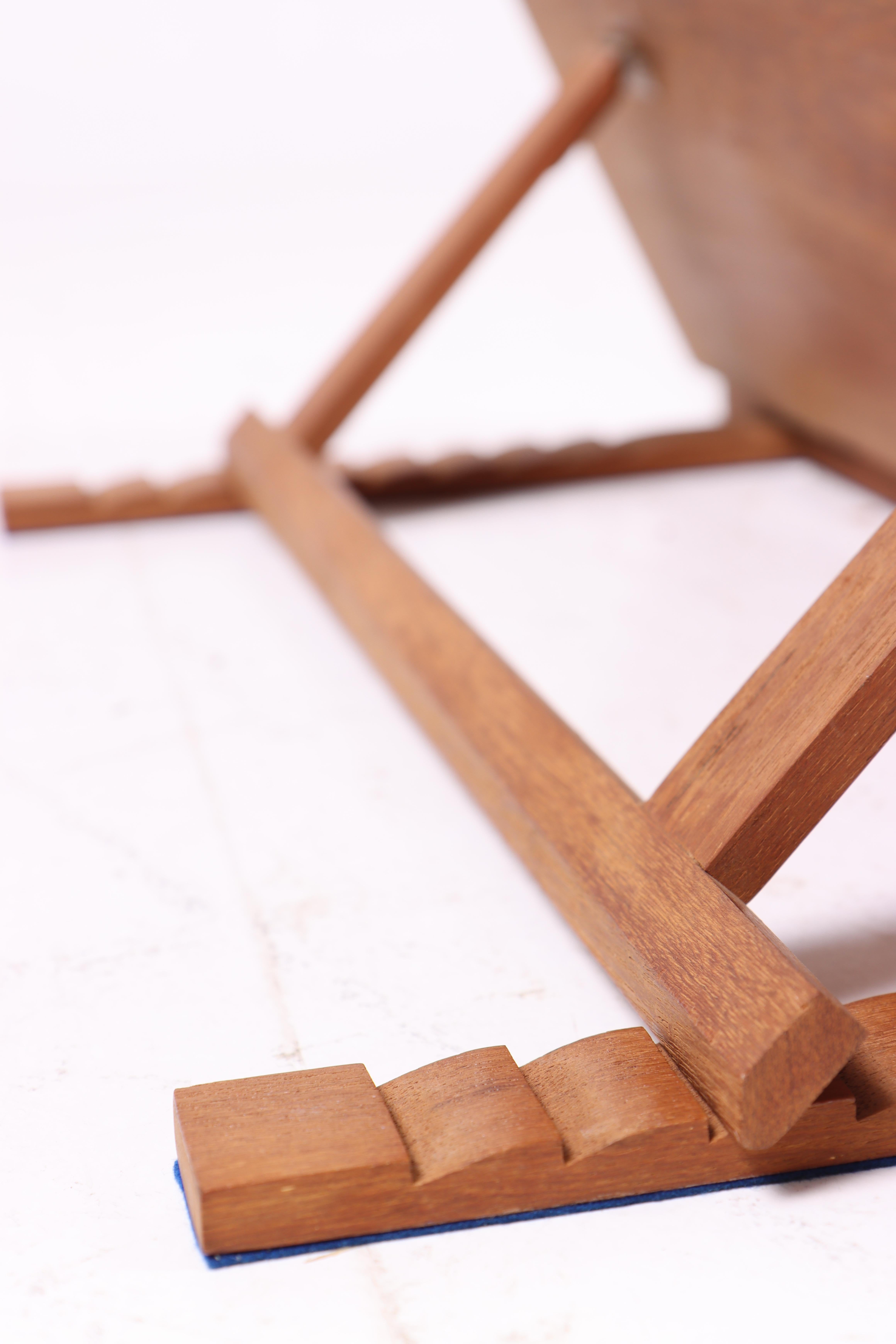 Mid-Century Modern Midcentury Writing Board in Solid Teak, Danish Design, 1960s For Sale