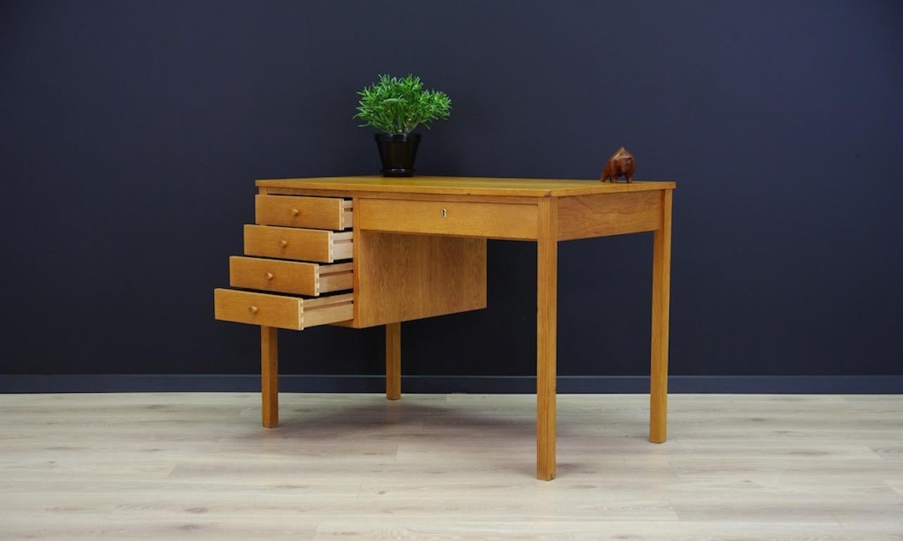 Midcentury Writing Desk Danish Design Ash 3