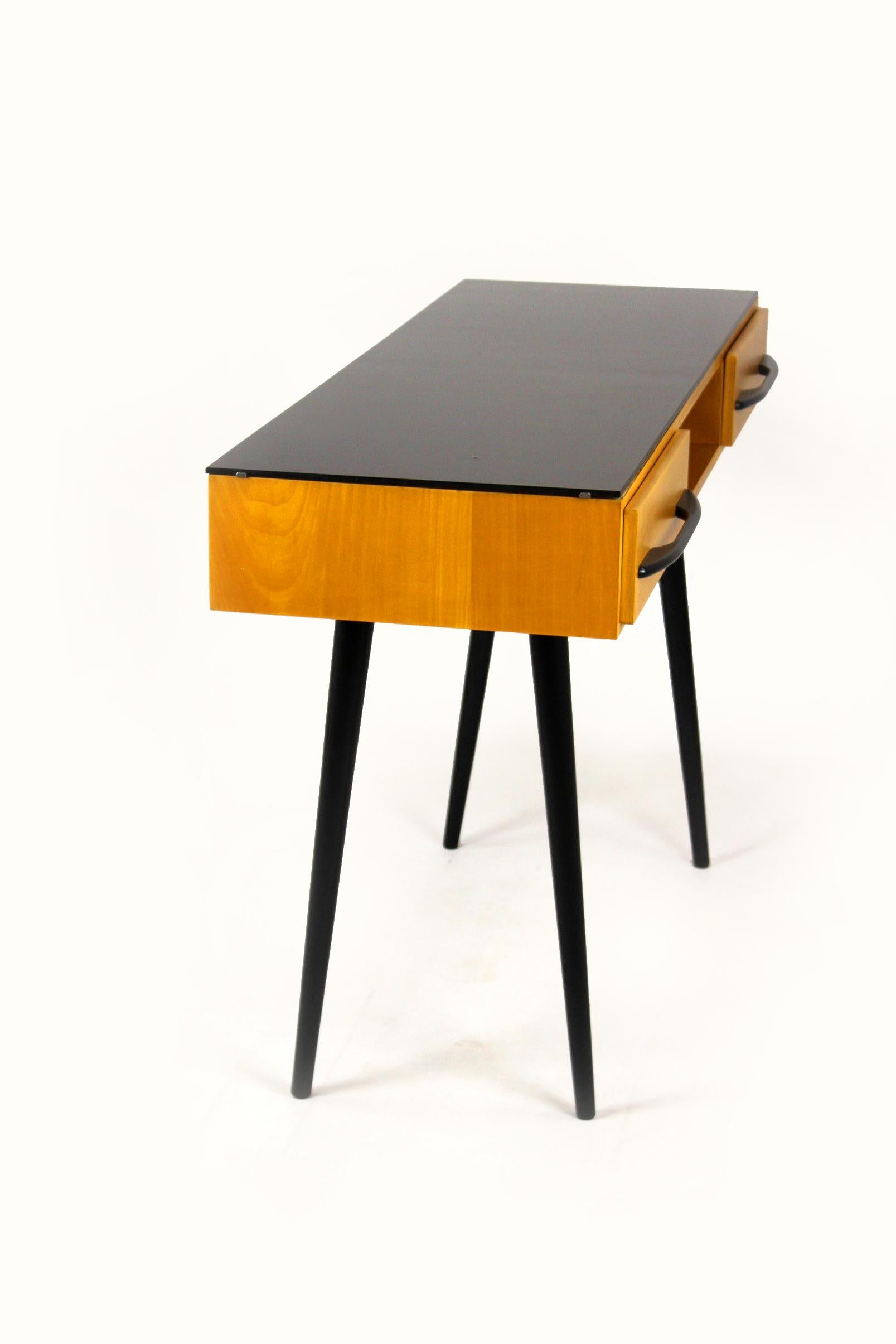 Midcentury Writing Desk or Console Table from Up Zavody, 1960s For Sale 10