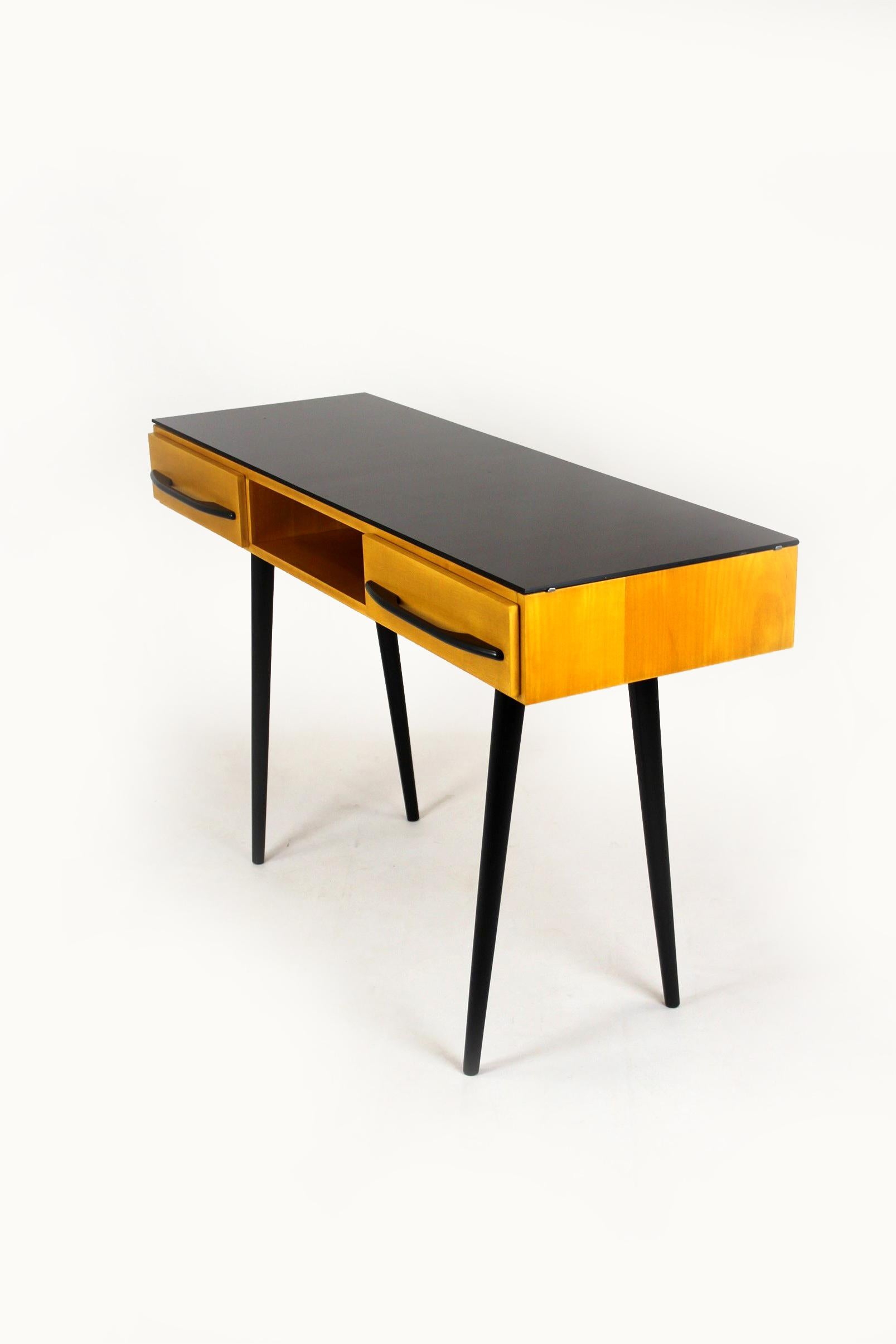 Midcentury Writing Desk or Console Table from Up Zavody, 1960s For Sale 2
