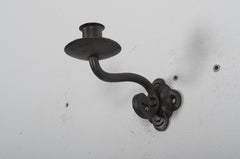 Midcentury Wrought Iron Wall Candleholder